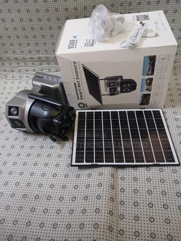 Dual Lens 4g Camera: Remote Surveillance With Solar Power - main view
