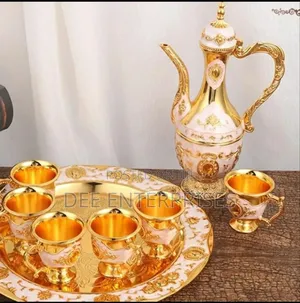 8pcs Elegant Luxury Arabic Coffee Set
