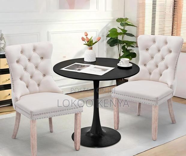 Dining Table : Round Black Marble Restaurant Table - thumbnail 5