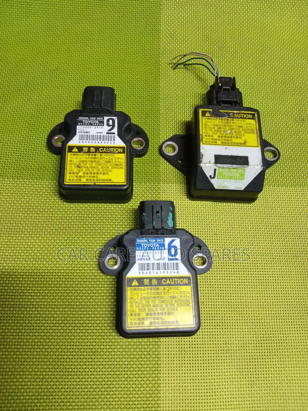 Yaw Rate Sensor Toyota Lexus