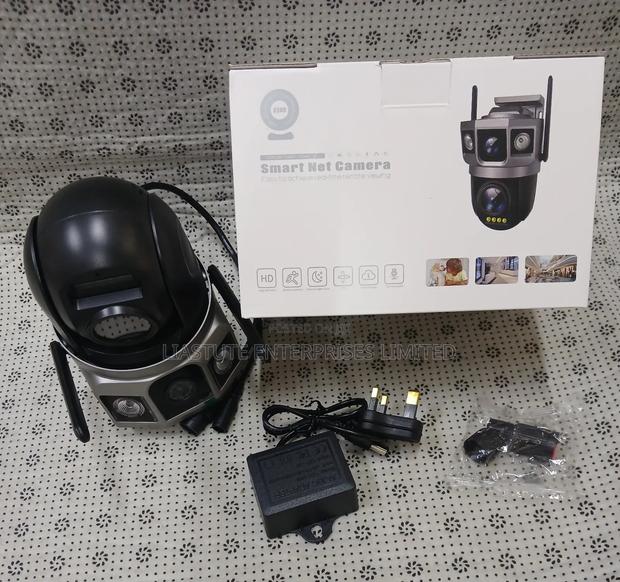 Ip66 Dual Lens Security Camera: 4mp, Two-Way Audio, PTZ - thumbnail 3