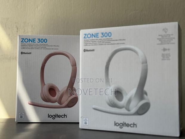 Logitech Zone 300 Wireless Bluetooth Headset With Noise-Canceling Mic - main view