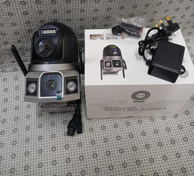 Smart Net Dual Lens PTZ Camera: Remote Viewing Two-Way Audio - main view