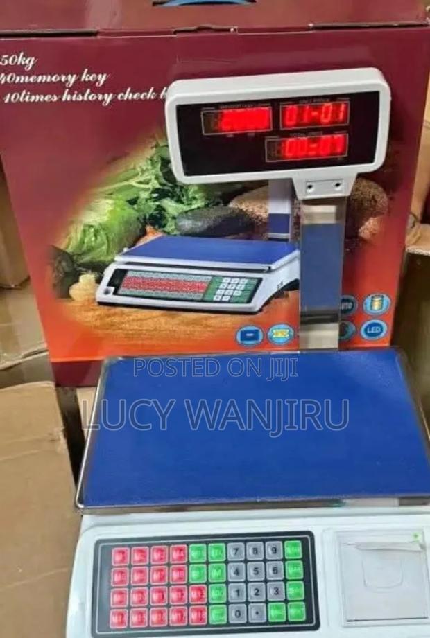 50kg Digital Price Computing Scale/ Receipt Scale - main view
