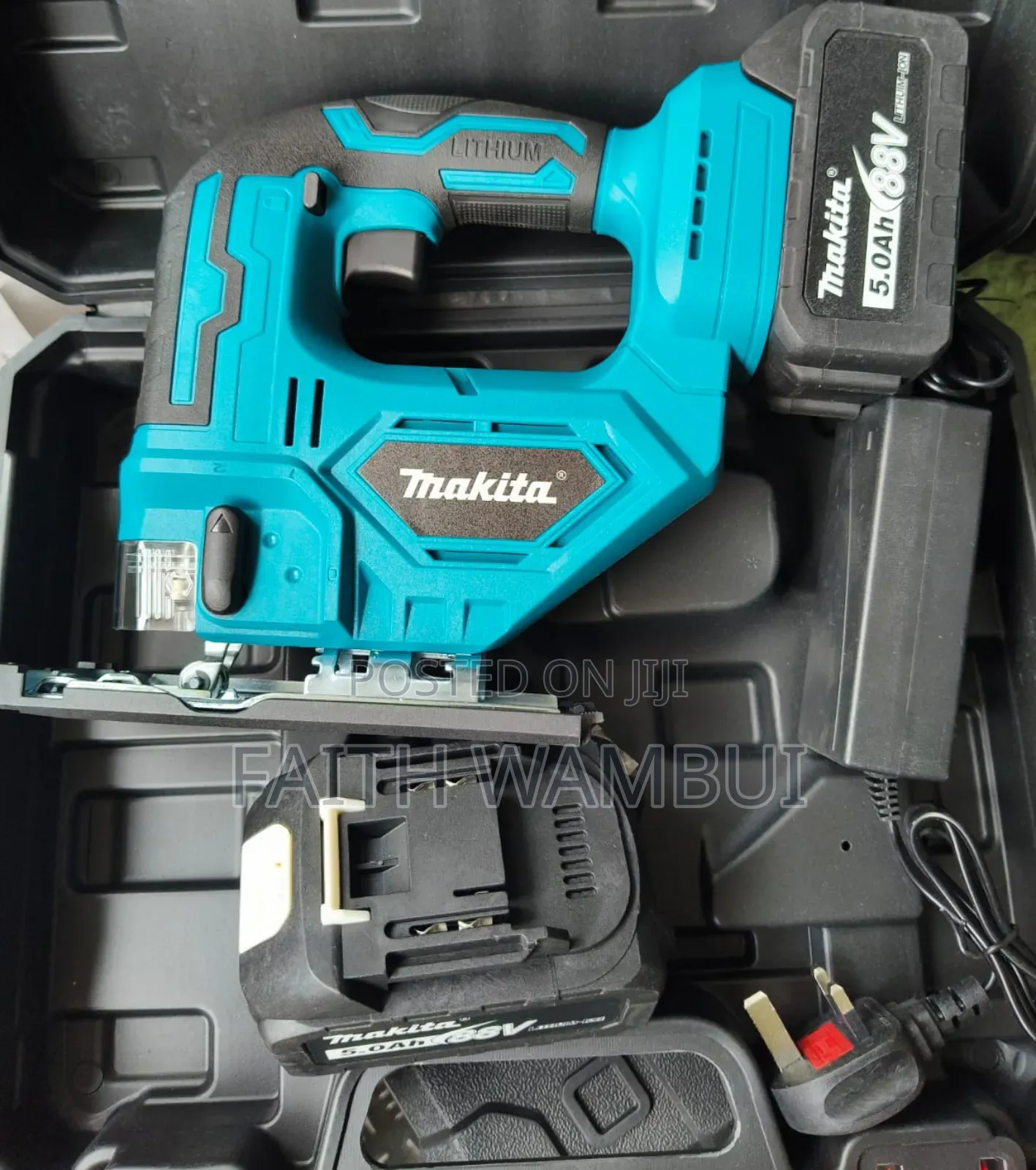 Quality Cordless Jigsaw With Two 88v Battery , Blade