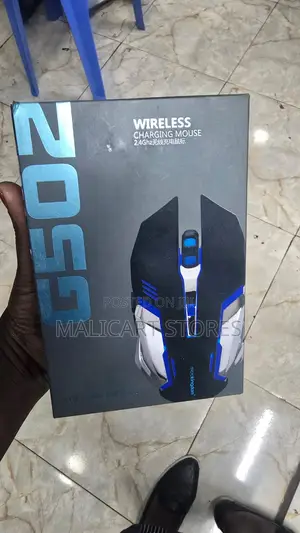 Microkingdom G502 Ergonomic Gaming Rechargeable Wireless Mouse