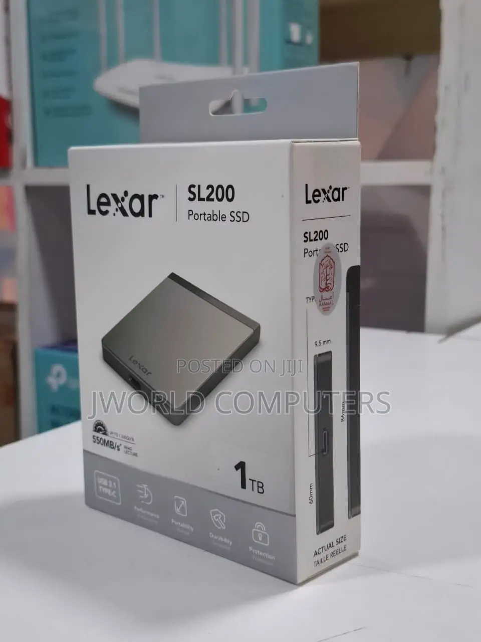 Lexar 1tb Ls200 External Portable Ssd 1tb