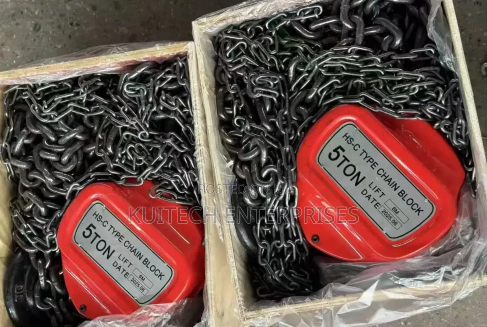 5ton Chain Block 6m