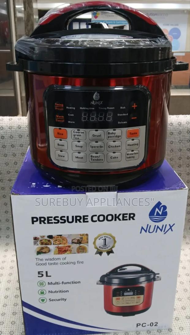 5litres Nunix Pressure Cooker Pc02 - main view