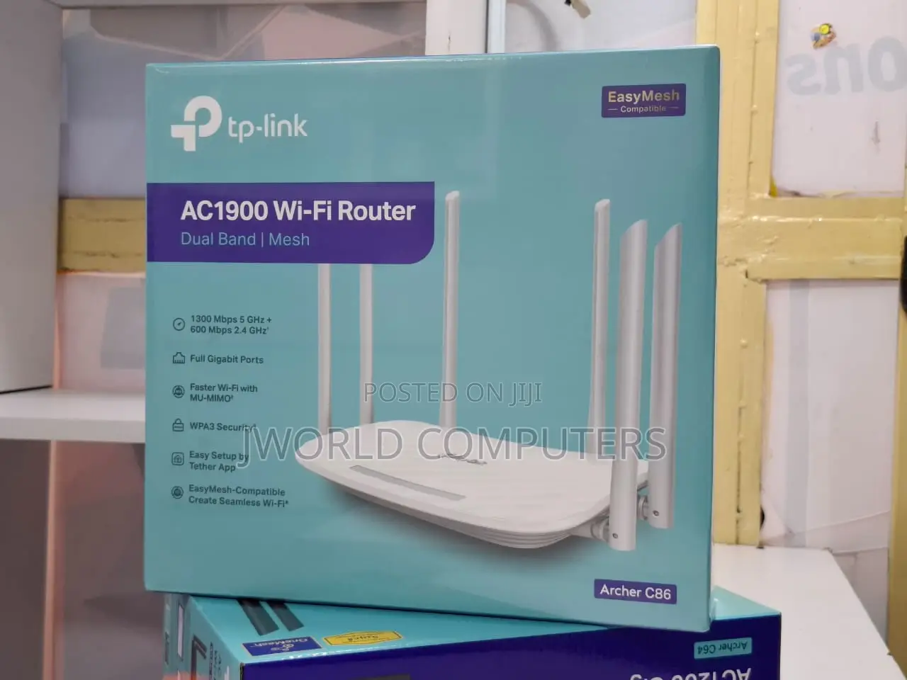 Tp-Link Ac1900 Wireless Mu-Mimo Wi-Fi Router - Tl-Archer C86