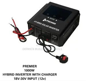 Premier 1000w Hybrid Inverter With Charger 18v-30v Input