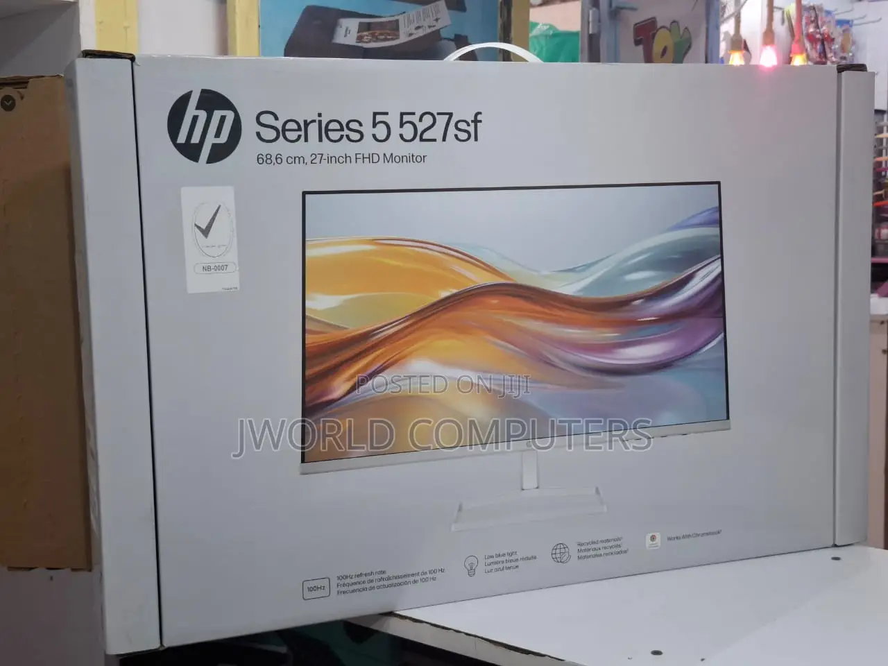 Hp 527sf Series 5 27" FHD Monitor Black Available