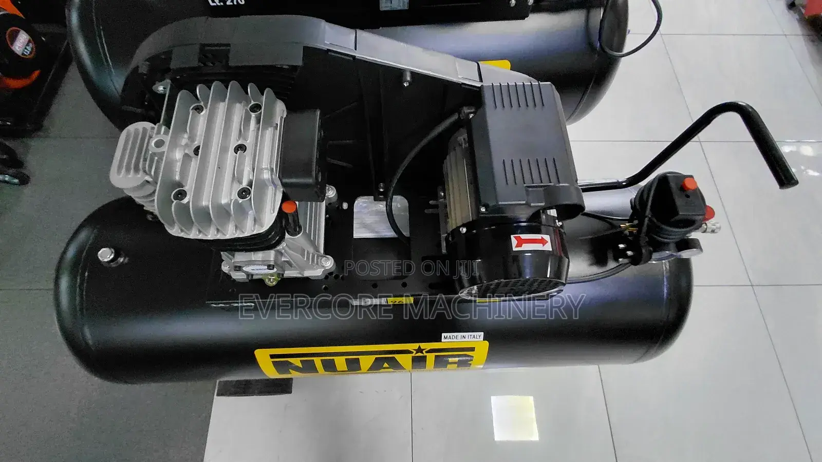 Nuair Italian 200l Electric Air Compressor Single Phase.