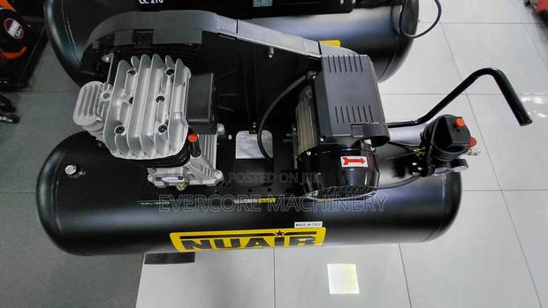 Nuair Italian 200l Electric Air Compressor Single Phase.