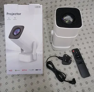 Projector With LCD Hd Display and Built-in Stereo Sound