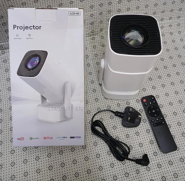 Projector With LCD Hd Display and Built-in Stereo Sound