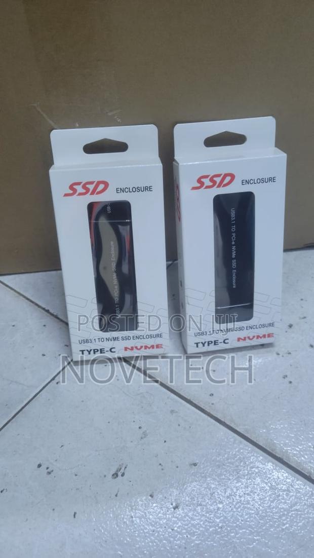 M.2 Nvme SSD Enclosure Usb 3.1gen 2 to Nvme Pci-E M.2 SSD Adapter Case
