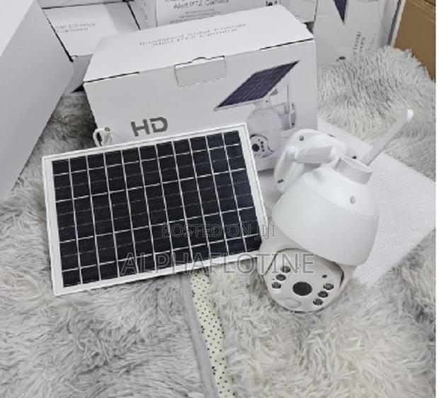 Ubox 4g Wifi Solar Camera CCTV PTZ 3mp - main view
