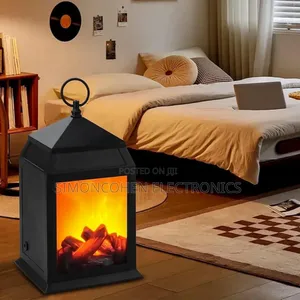 Vintage Fireplace Lamp