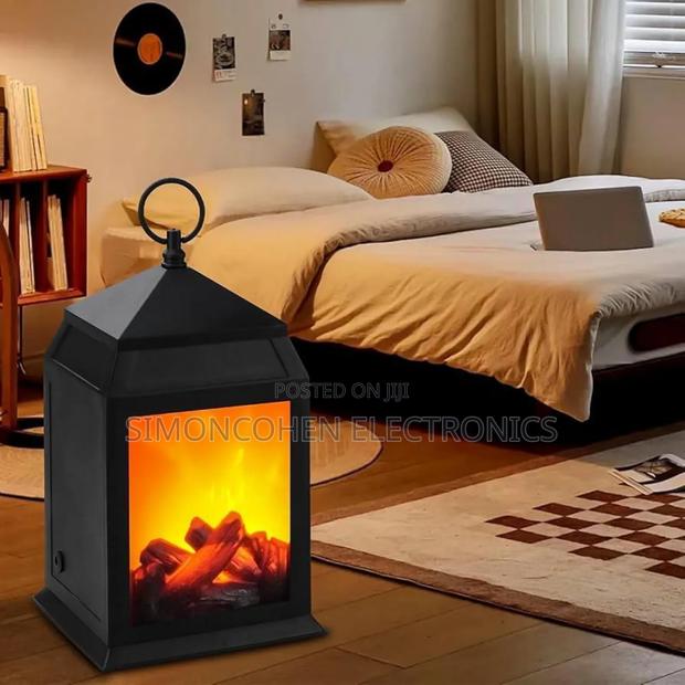 Vintage Fireplace Lamp