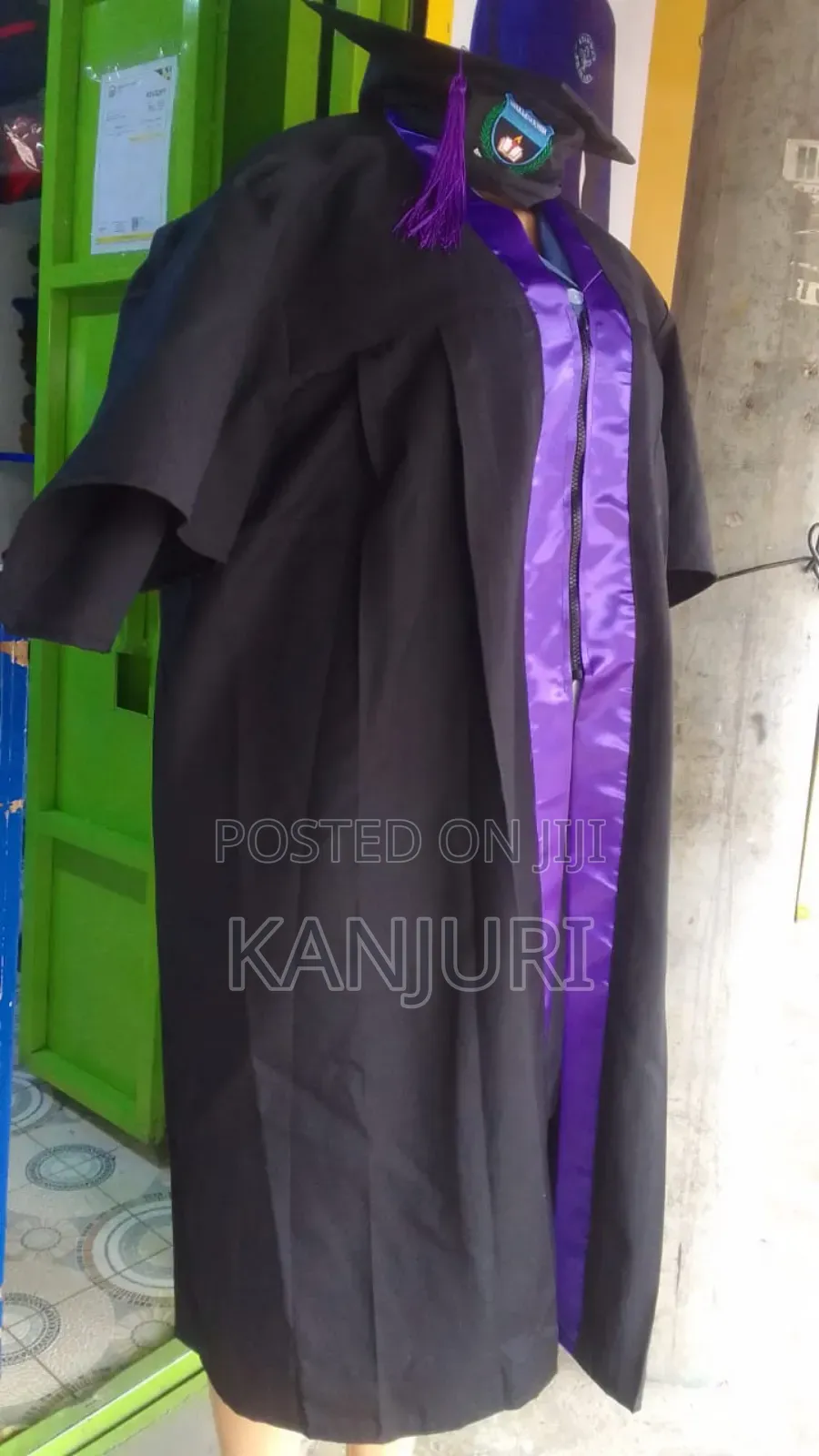 Graduate in Purple