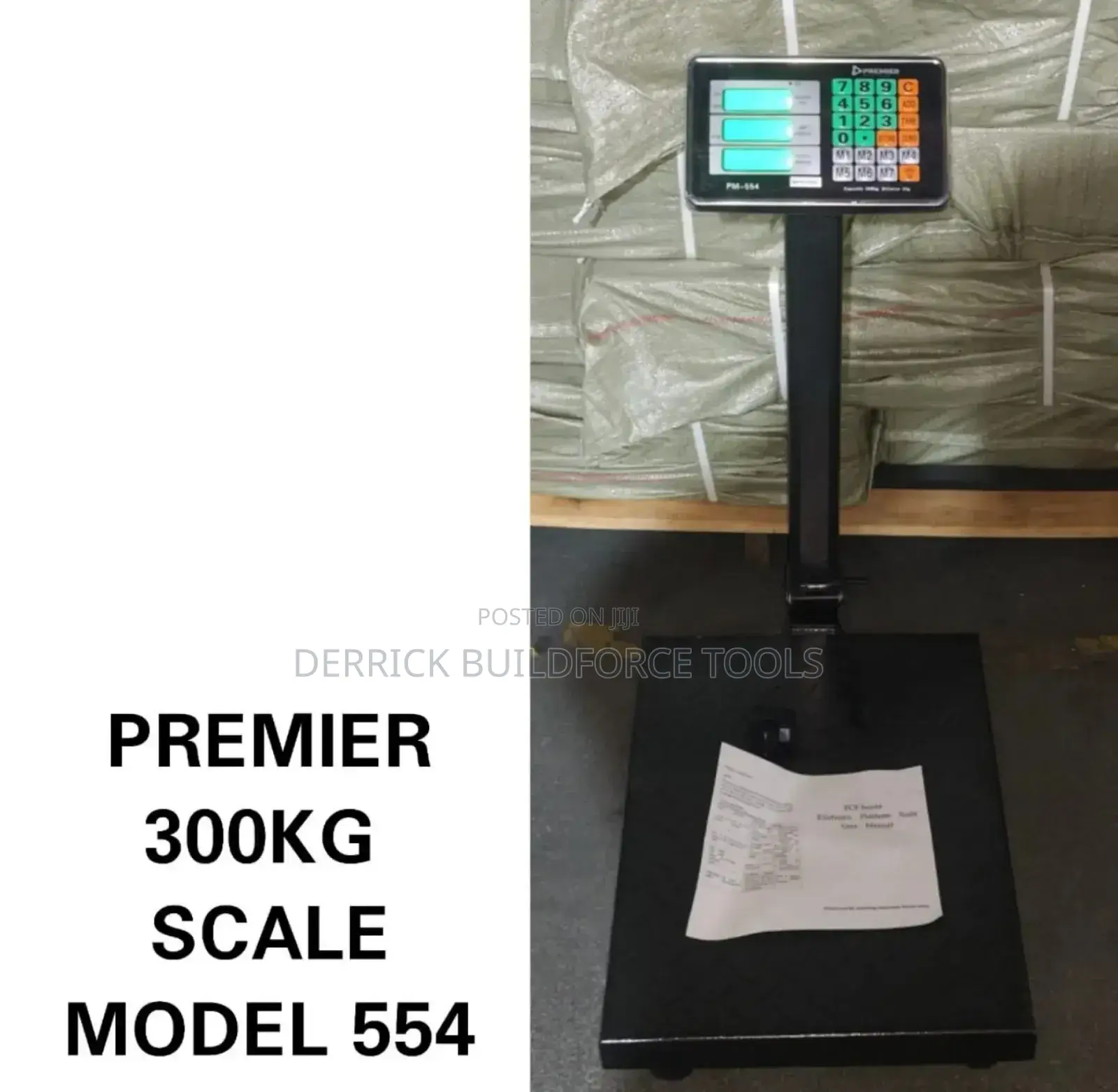 Premier Digital Platform Scale 300kgs