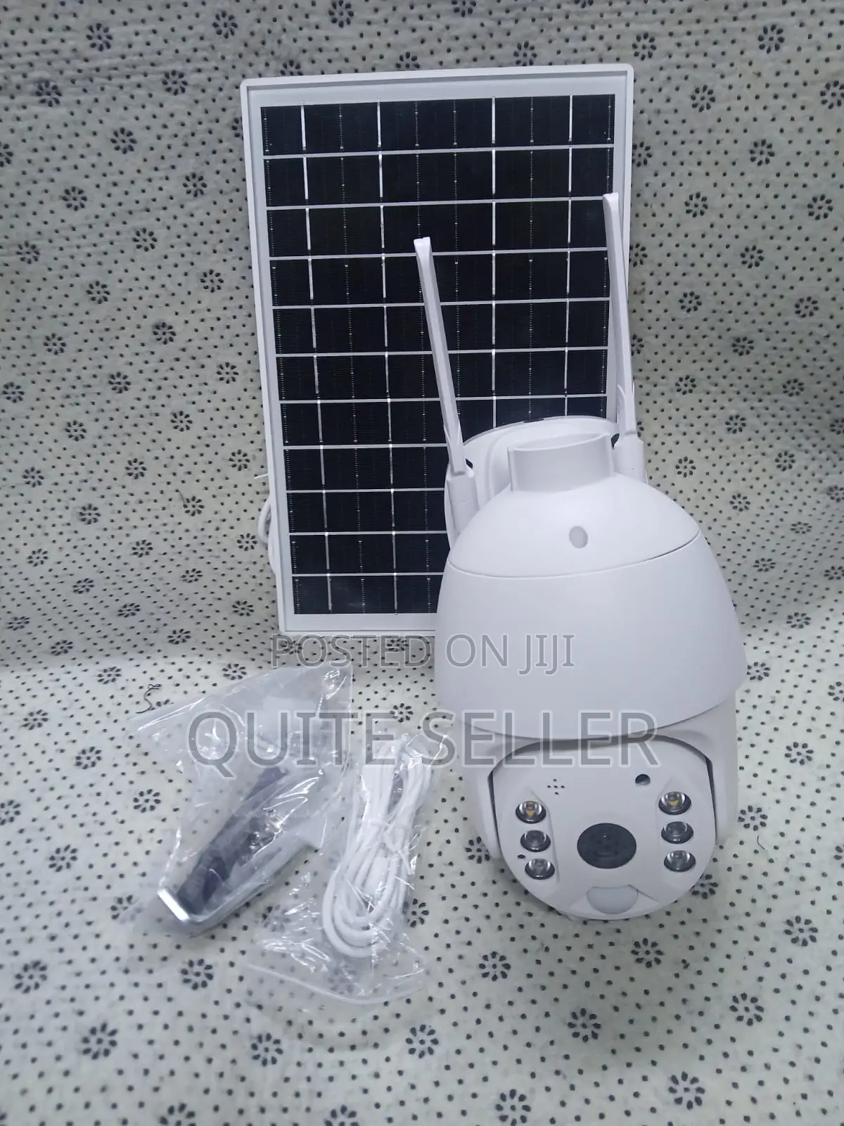 Intelligent Solar Energy Alert PTZ Camera Ubox 4mp App Outdoor Waterpr