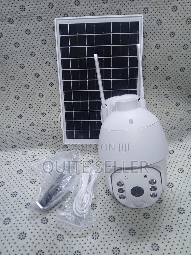Intelligent Solar Energy Alert PTZ Camera Ubox 4mp App Outdoor Waterpr