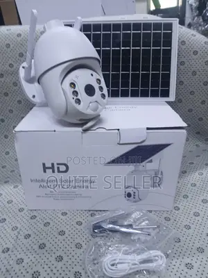 Ubox 4g Solar CCTV Camera 4mpmonitorfarms Gardens and Any Remote Area.