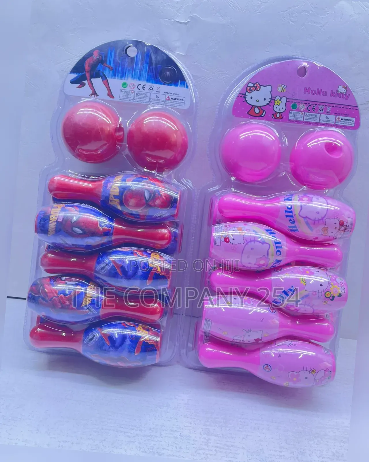 Bowling Set Game
Cartons: Spiderman and Hello Kitty
 at KSH 1200