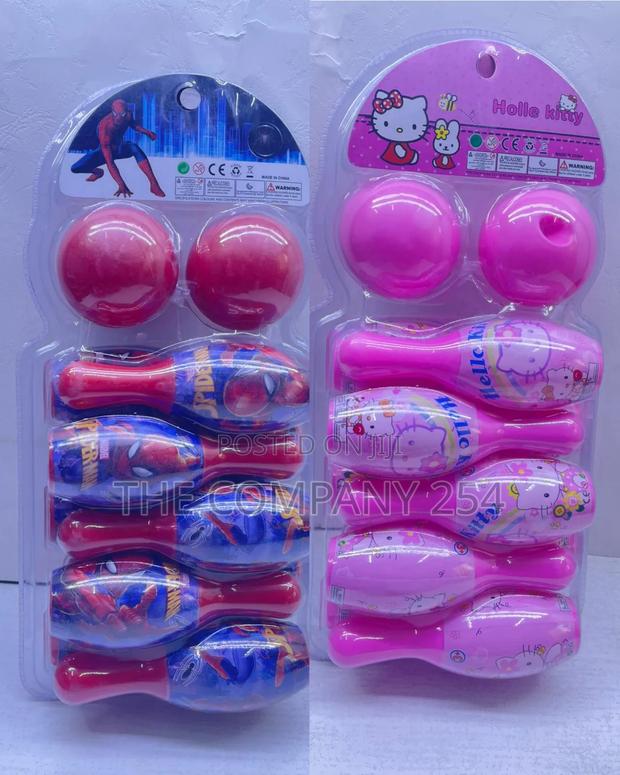 Bowling Set Game
Cartons: Spiderman and Hello Kitty
 at KSH 1200 - thumbnail 3