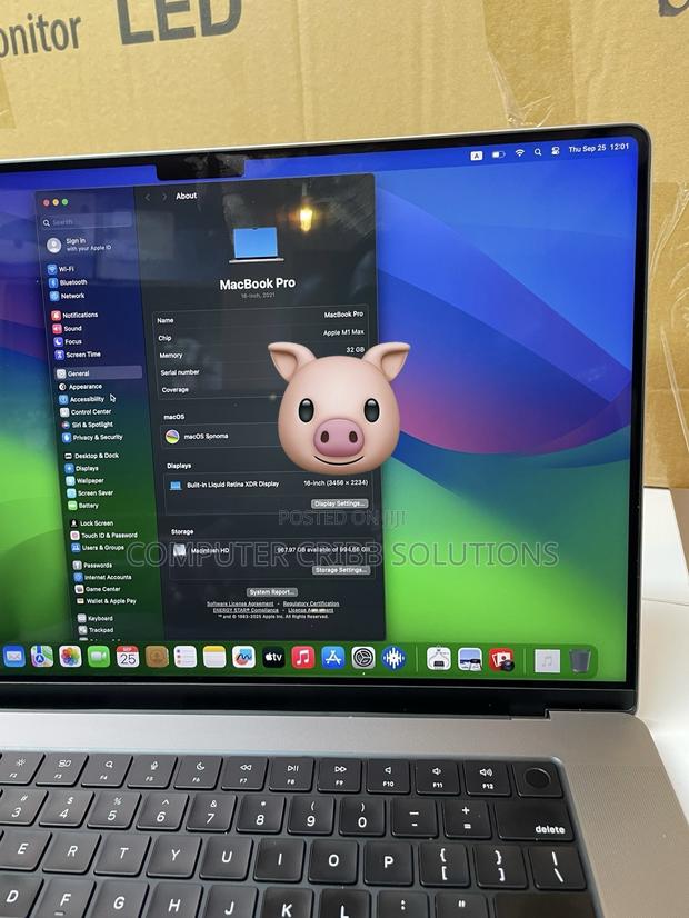 Laptop Apple MacBook Pro 2020 M1 32GB Apple M1 Max SSD 1T - thumbnail 4