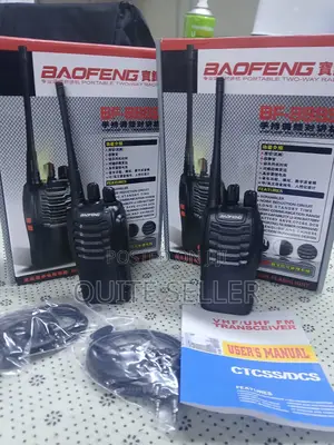 Baofeng Bf-888s Walkie Talkie 2-Way Radio Portable Rechargeable Handhe