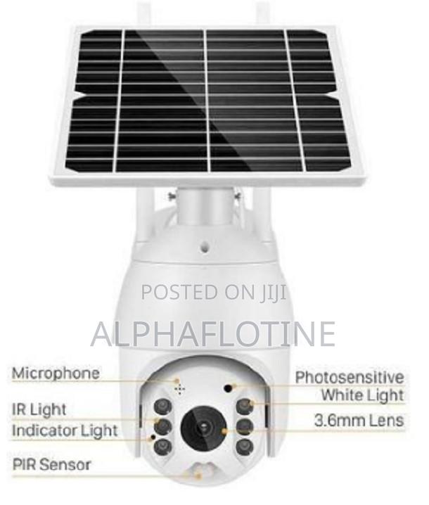 Ubox Solar PTZ 4g Camera-Solar-Powered 4g Lte Connectivity