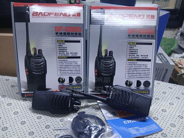 Baofeng 888s Walkie Talkie Portable Long Range Security Radio Call
