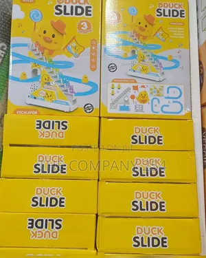 Unisex Quality Duck Toy Kids Games Slide Ladder*