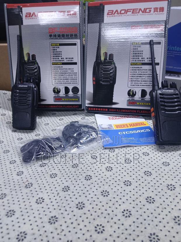 2pieces Radio Call Baofeng Walkie Talkie 8-10km 888s - thumbnail 2