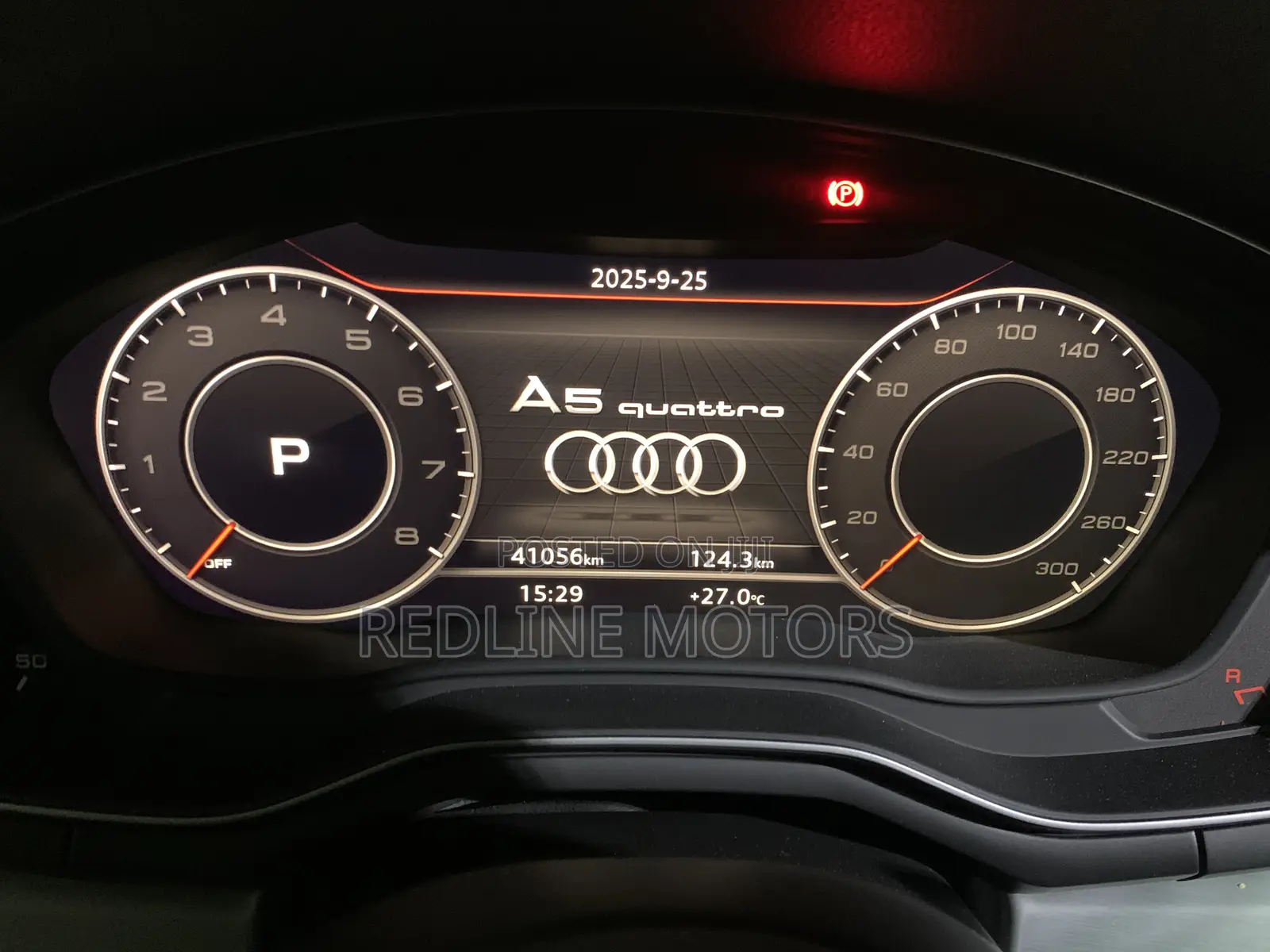 Audi A5 Sportback 2018 Red