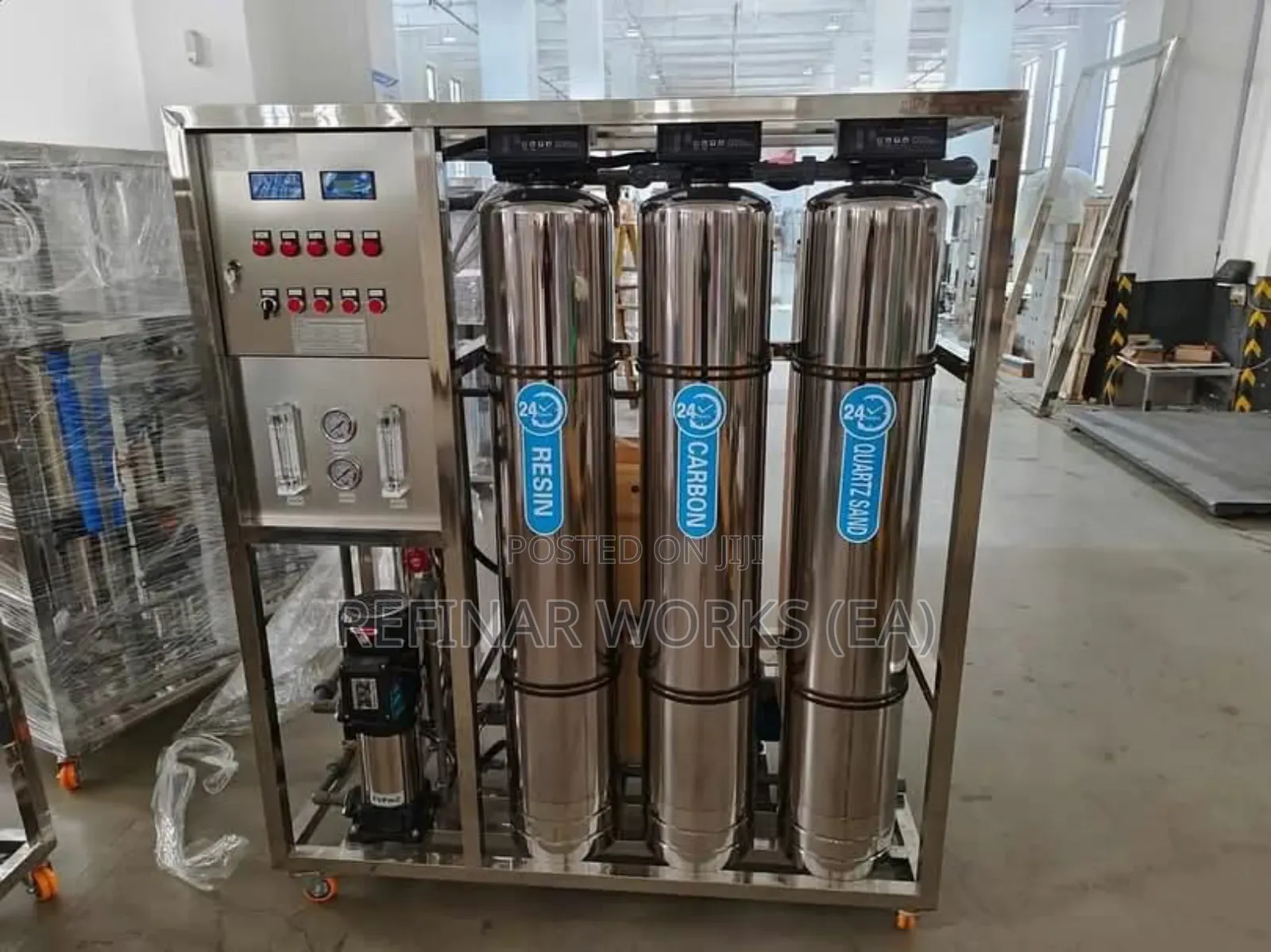Water Bottling Plant Equipment – Stainless Steel Ro System