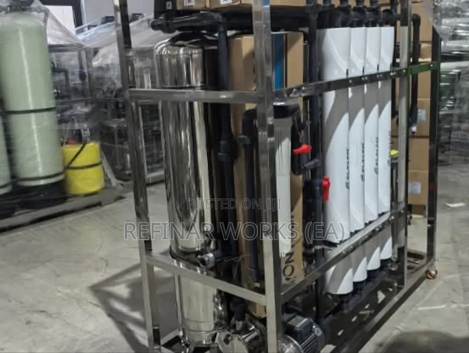 Water Bottling Plant Equipment – Stainless Steel Ro System