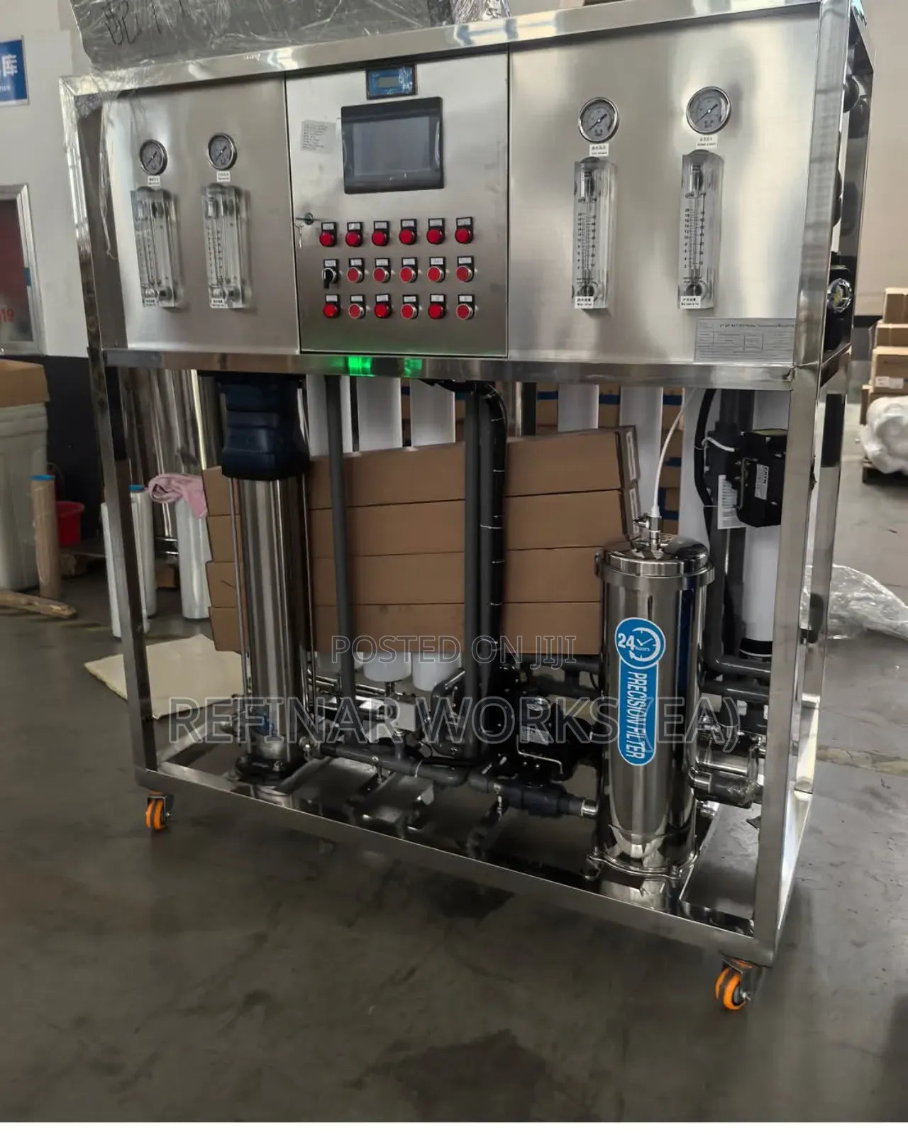 Water Bottling Plant Equipment – Stainless Steel Ro System