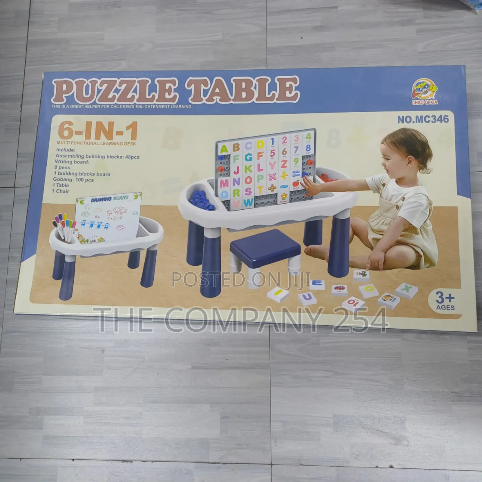 *6 in 1 Puzzle Table*
 Kids Playing Games Indoor *Price at 3000*