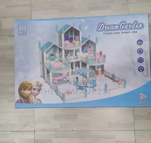 *213pcs Doll House**Price at 3800* *Size 53cm by 53 Cm*Dream Villa