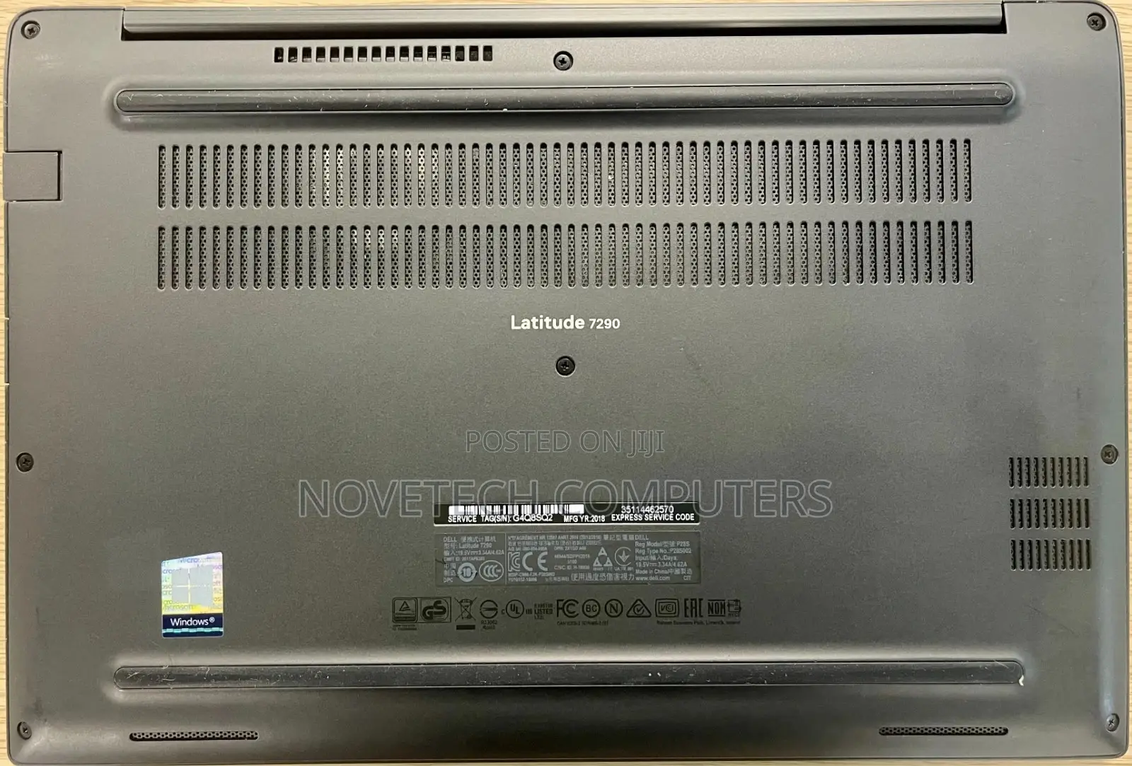 Laptop Dell Latitude 7290 8GB Intel Core I5 HDD+SSD 256GB