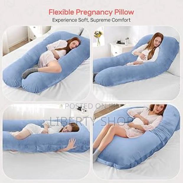 Flexible U Shape Pregnancy Pillow - thumbnail 3
