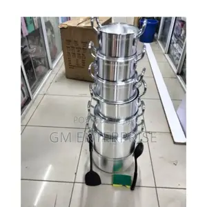 Stainless Sufurias Tornado 14 Pieces