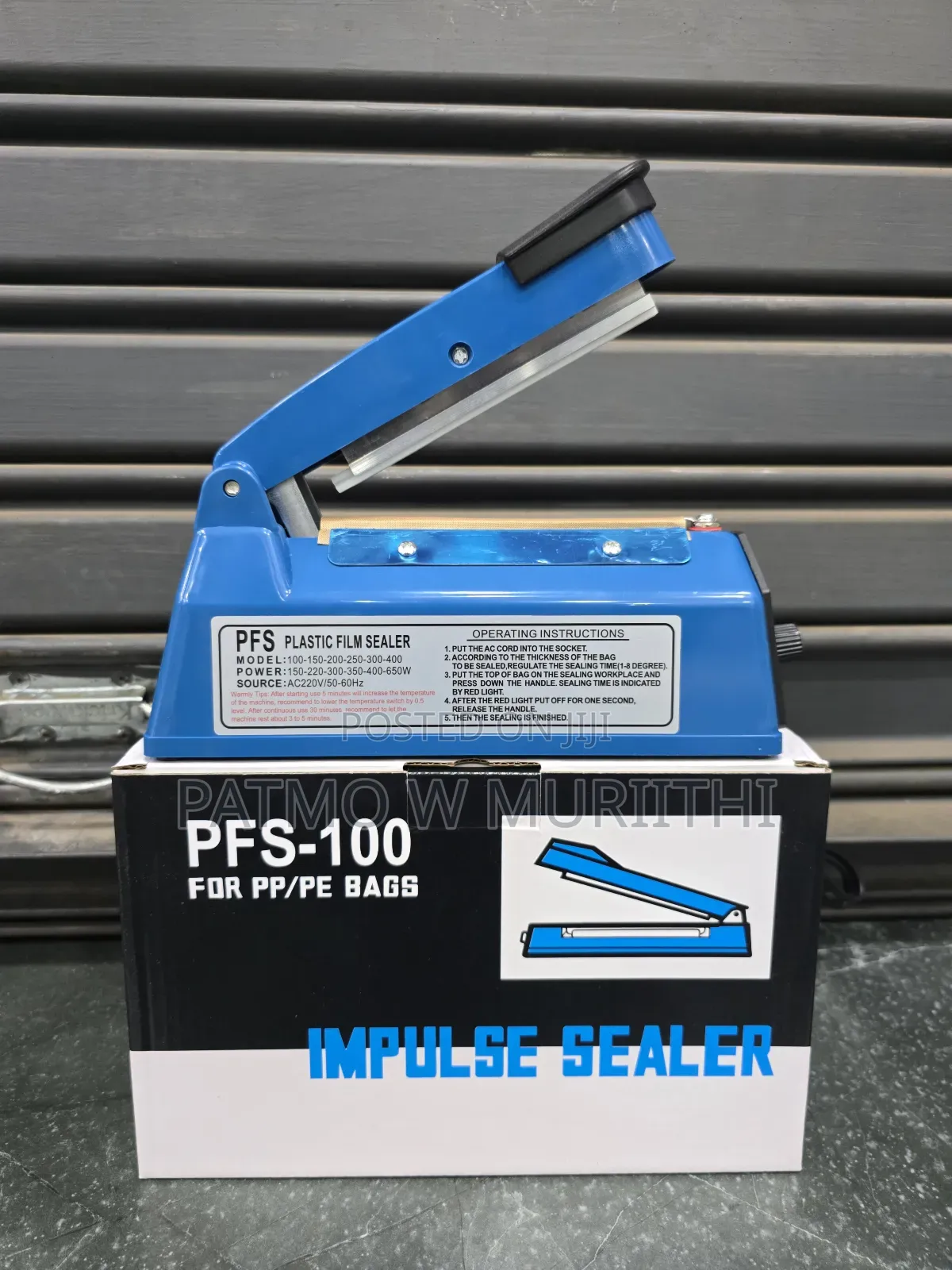 Impulse Sealer-Plastic Bag Sealer 100mm