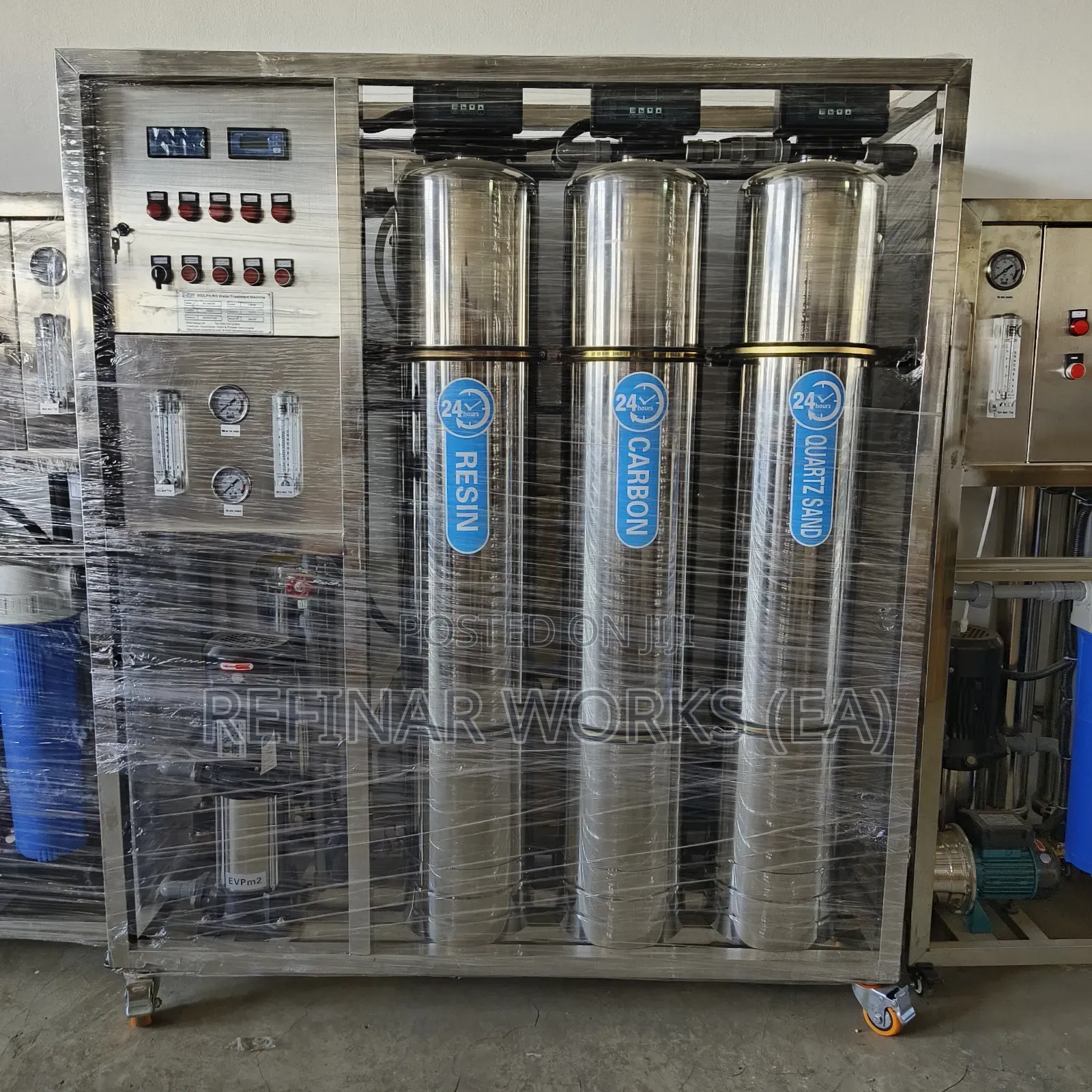 Stainless Steel Water Purifier for Hotels, Apartments Institutions