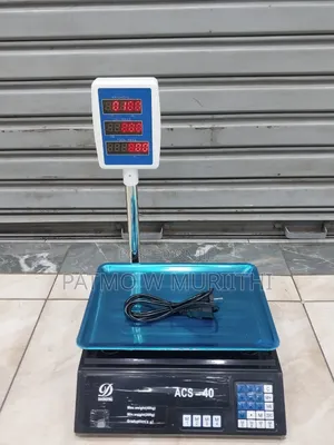 Digital Weighing Scale 40kg Perfect for Butchery/ Cereal Shop