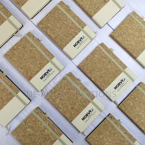 Premium Cork and Fabric Notebooks